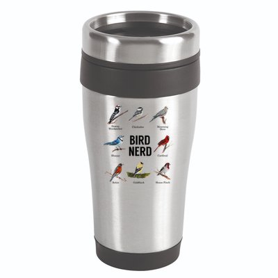 Bird Nerd Bird Lover Or Watcher Gift 16oz Travel Tumbler