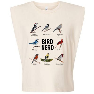 Bird Nerd Bird Lover Or Watcher Gift Garment-Dyed Women's Muscle Tee