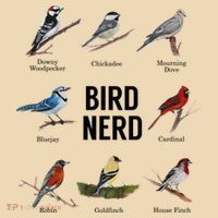 Bird Nerd Bird Lover Or Watcher Gift Zip Tote Bag