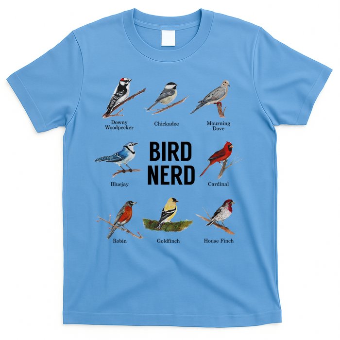 Bird Nerd Bird Lover Or Watcher Gift T-Shirt