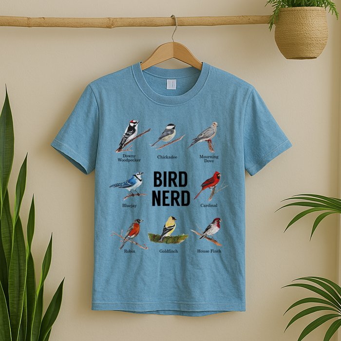 Bird Nerd Bird Lover Or Watcher Gift T-Shirt