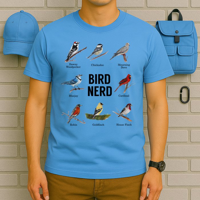 Bird Nerd Bird Lover Or Watcher Gift T-Shirt