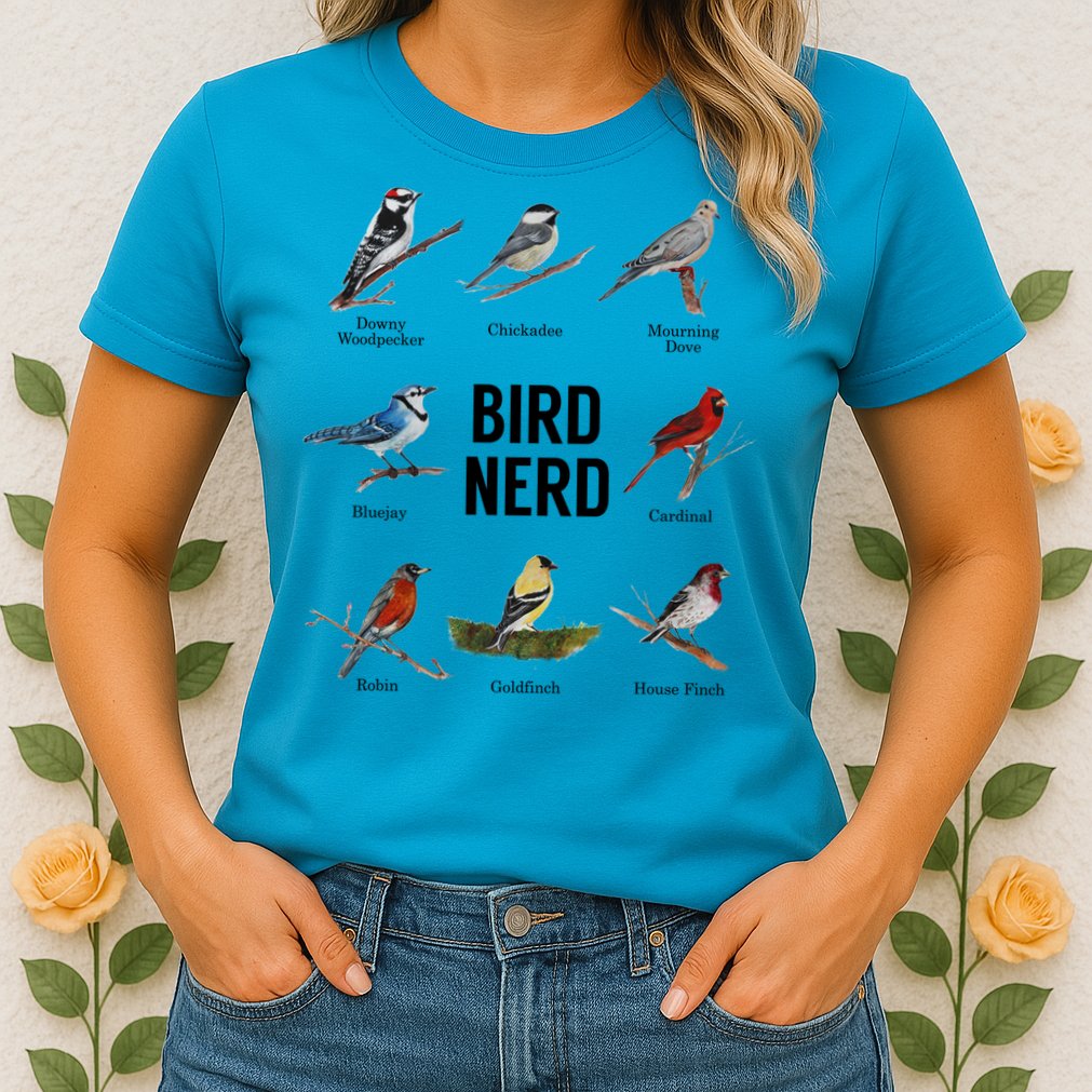Bird Nerd Bird Lover Or Watcher Gift Womens T-Shirt
