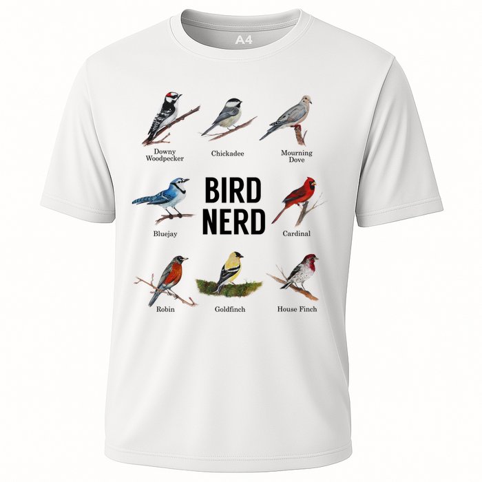 Bird Nerd Bird Lover Or Watcher Gift Performance Shirt