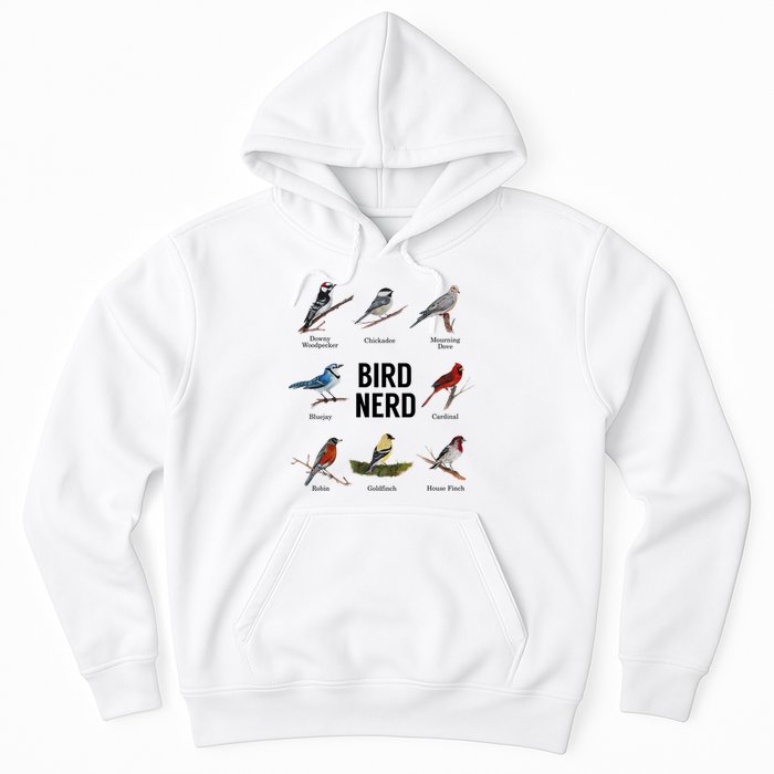 Bird Nerd Bird Lover Or Watcher Gift Hoodie