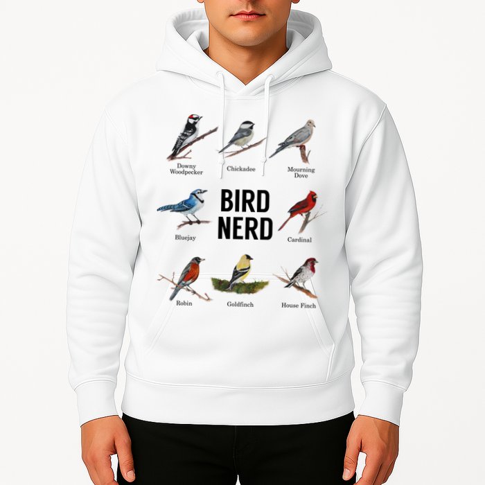 Bird Nerd Bird Lover Or Watcher Gift Hoodie