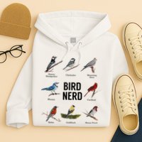 Bird Nerd Bird Lover Or Watcher Gift Hoodie