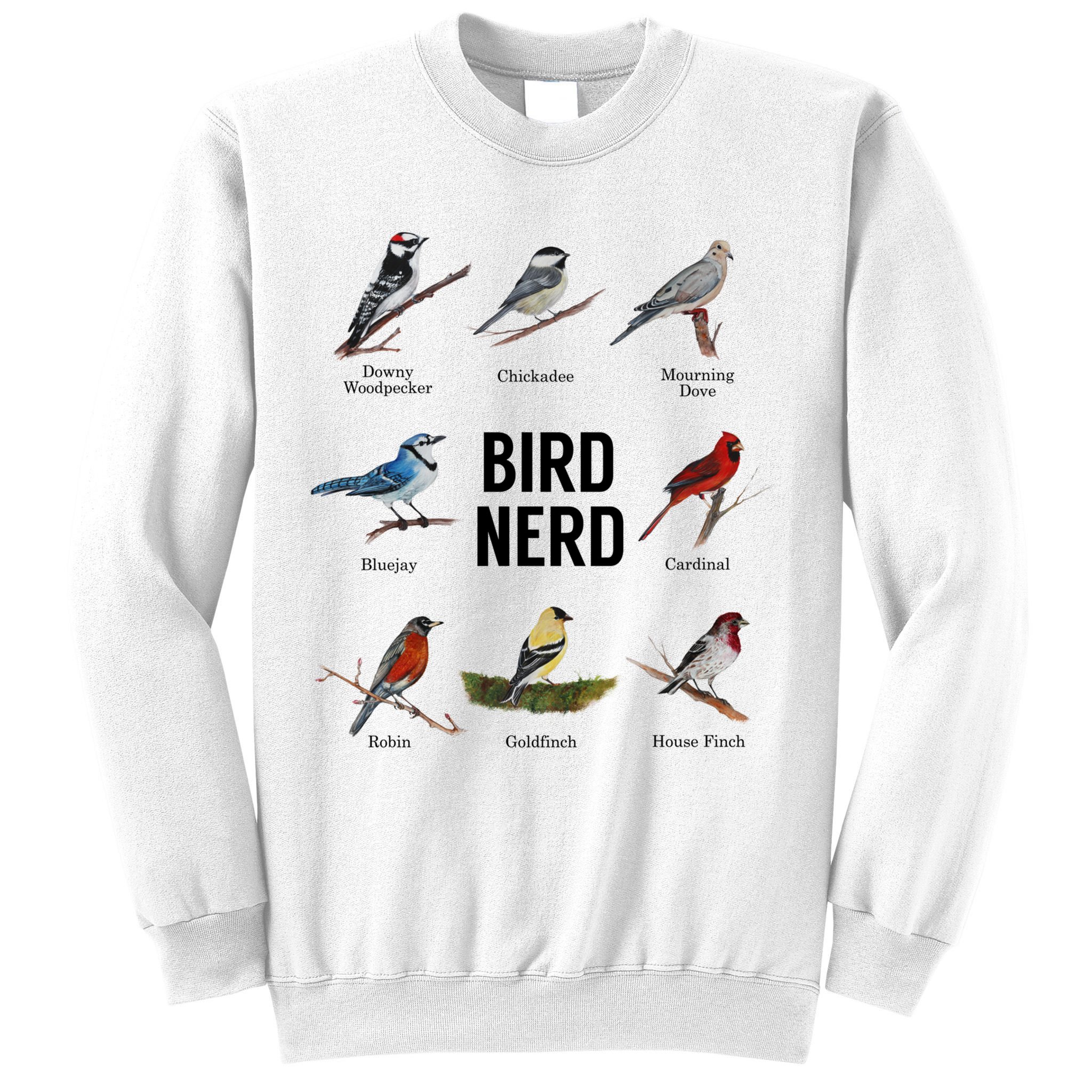 Bird Nerd Bird Lover Or Watcher Gift Sweatshirt