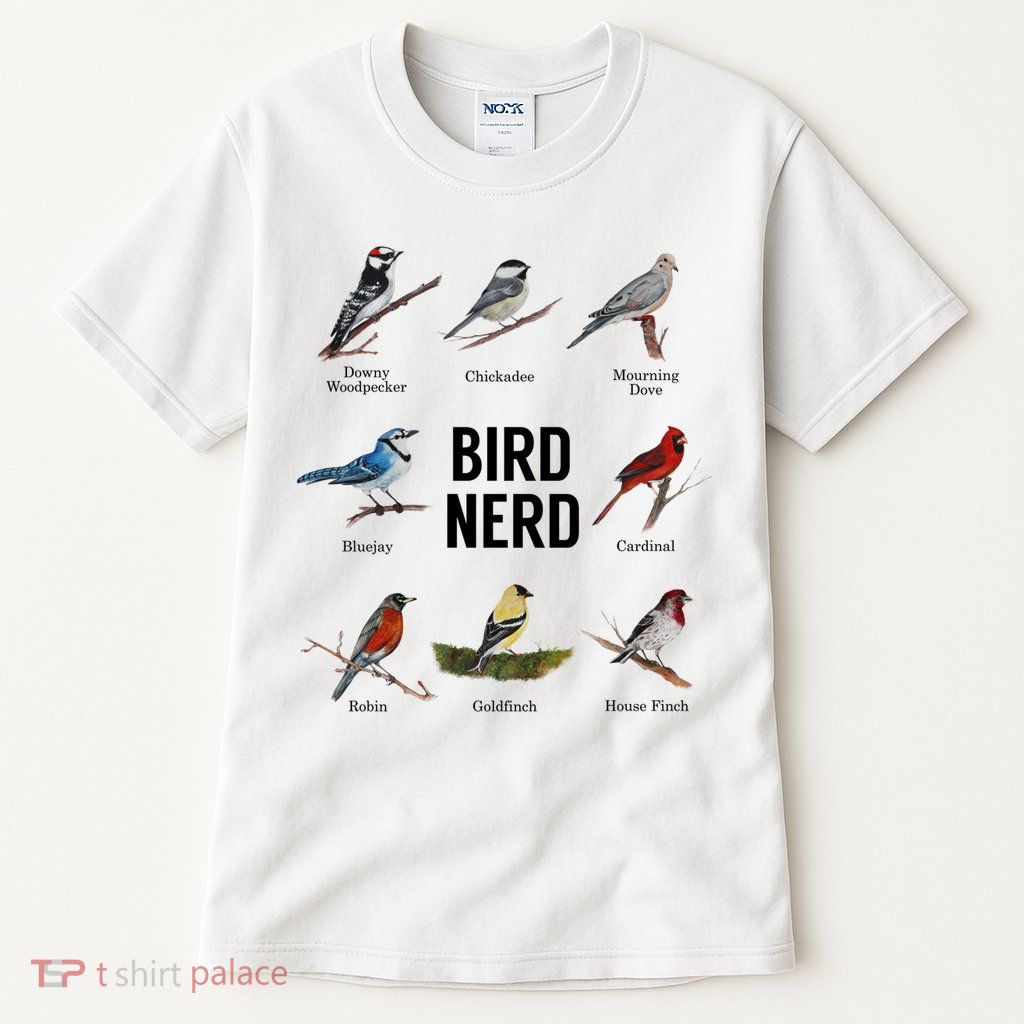Bird Nerd Bird Lover Or Watcher Gift Tall T-Shirt