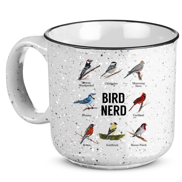 Bird Nerd Bird Lover Or Watcher Gift 15oz Campfire Ceramic Mug
