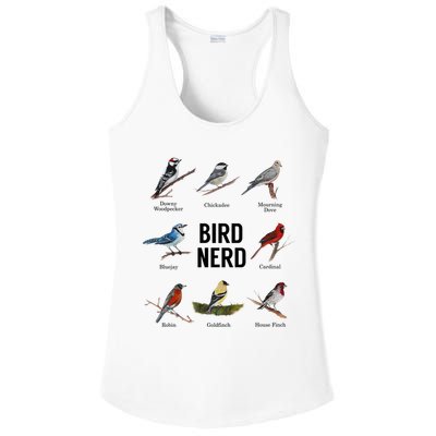 Bird Nerd Bird Lover Or Watcher Gift Ladies PosiCharge Competitor Racerback Tank