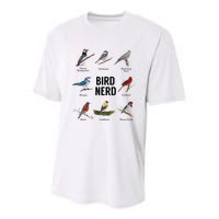 Bird Nerd Bird Lover Or Watcher Gift Youth Performance Sprint T-Shirt
