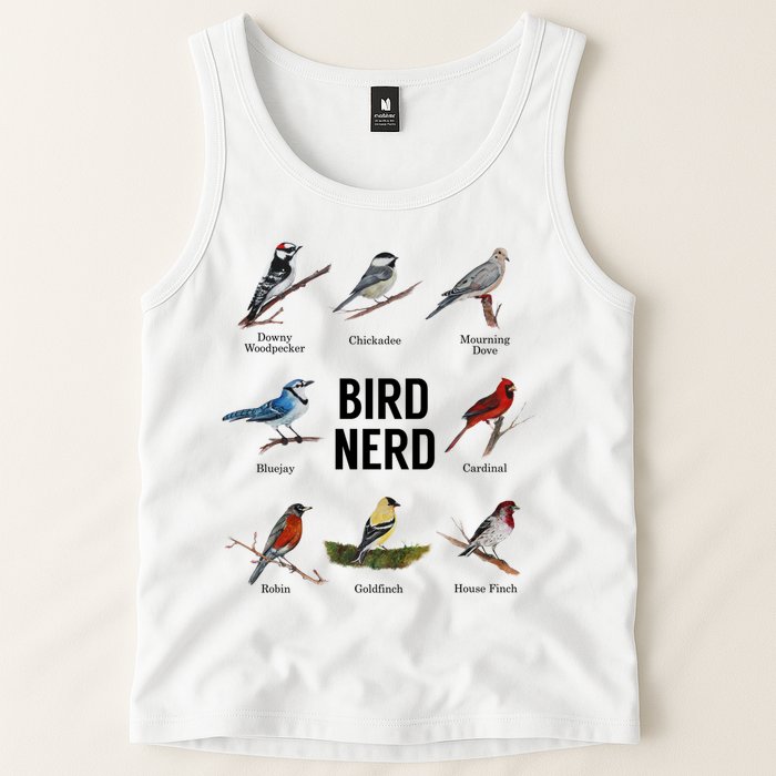 Bird Nerd Bird Lover Or Watcher Gift Tank Top