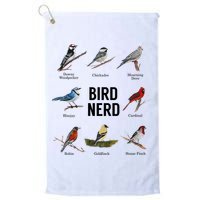 Bird Nerd Bird Lover Or Watcher Gift Golf Towel