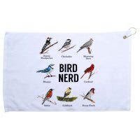 Bird Nerd Bird Lover Or Watcher Gift Grommeted Golf Towel