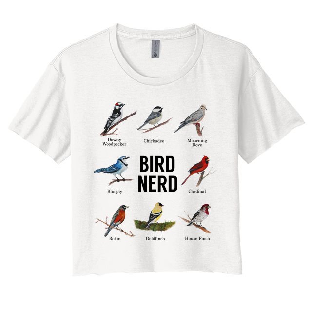 Bird Nerd Bird Lover Or Watcher Gift Crop Top