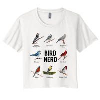 Bird Nerd Bird Lover Or Watcher Gift Crop Top