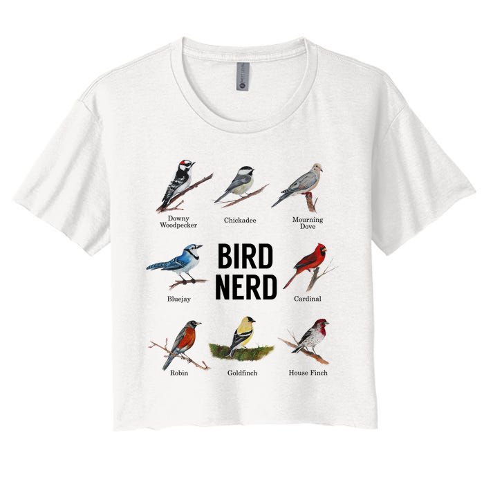 Bird Nerd Bird Lover Or Watcher Gift Crop Top