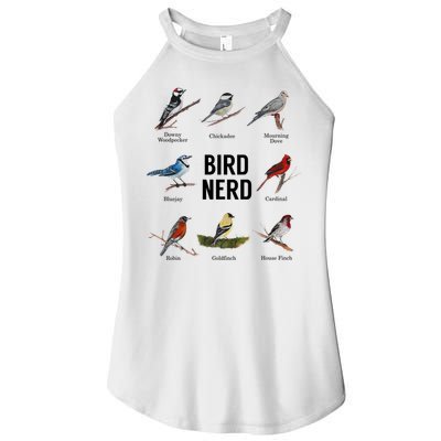 Bird Nerd Bird Lover Or Watcher Gift Women's Perfect Tri Rocker Tank