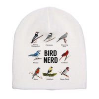 Bird Nerd Bird Lover Or Watcher Gift Short Acrylic Beanie