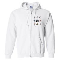 Bird Nerd Bird Lover Or Watcher Gift Full Zip Hoodie