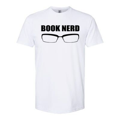 Book Nerd Book Lover Cool Gift Softstyle® CVC T-Shirt