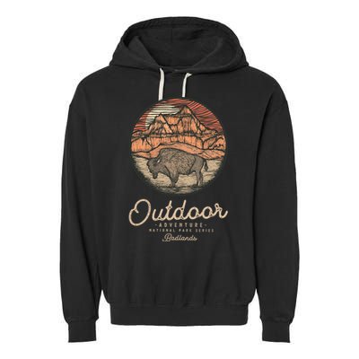 Badlands National Garment-Dyed Fleece Hoodie