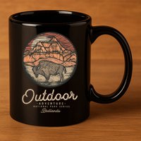 Badlands National 11oz C Handle Ceramic Mug