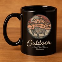 Badlands National 11oz C Handle Ceramic Mug