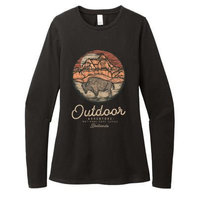 Badlands National Womens CVC Long Sleeve Shirt