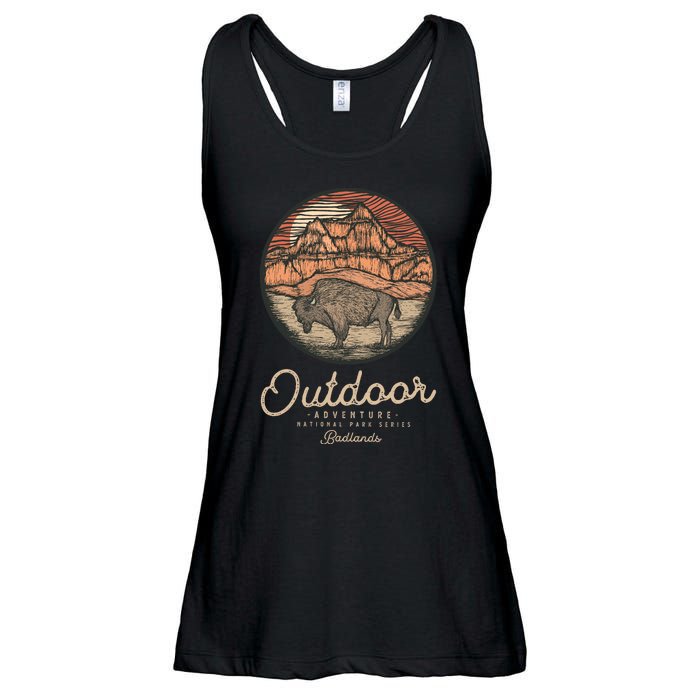 Badlands National Ladies Essential Flowy Tank