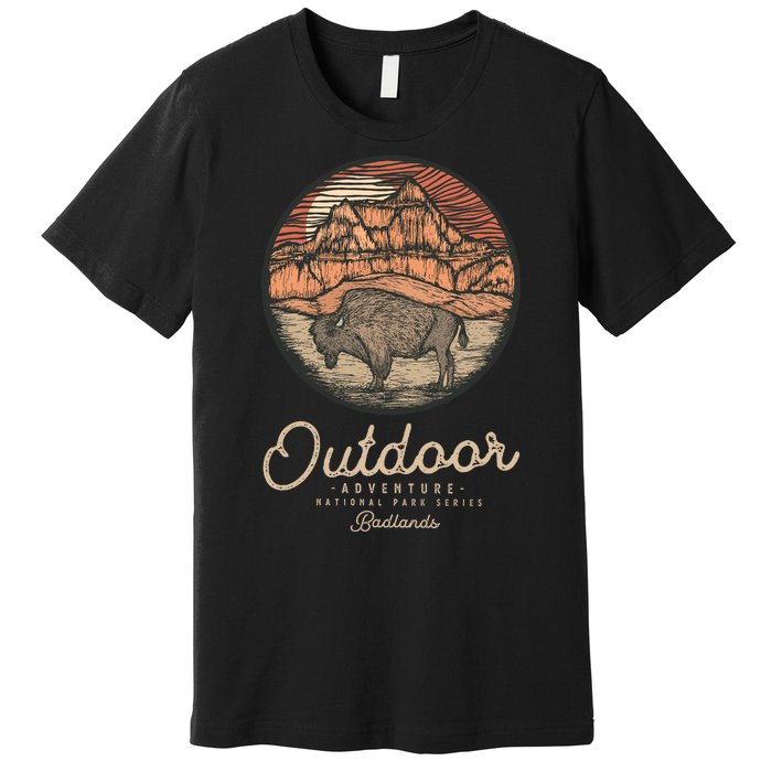 Badlands National Premium T-Shirt