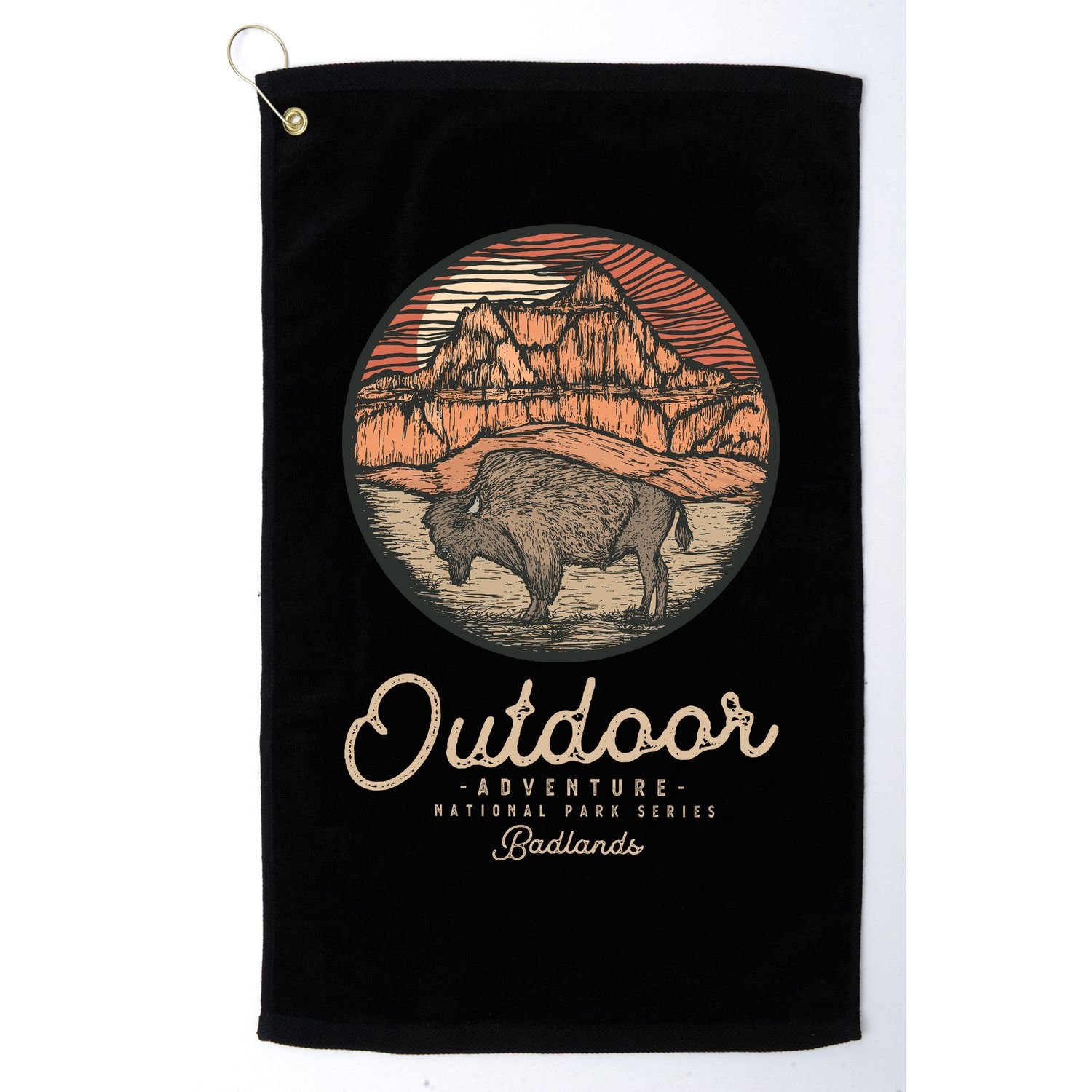 Badlands National Golf Towel
