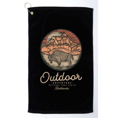 Badlands National Platinum Collection Golf Towel