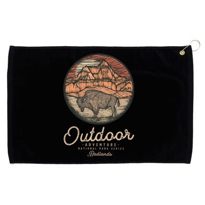 Badlands National Grommeted Golf Towel