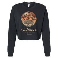 Badlands National Cropped Pullover Crew