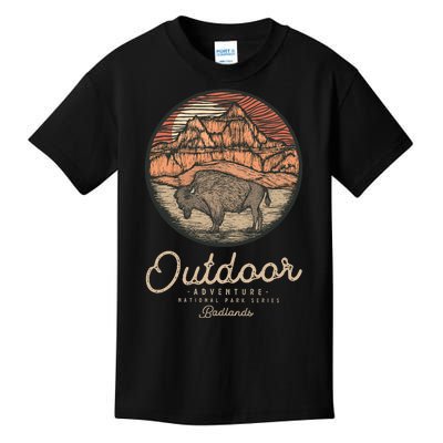 Badlands National Kids T-Shirt