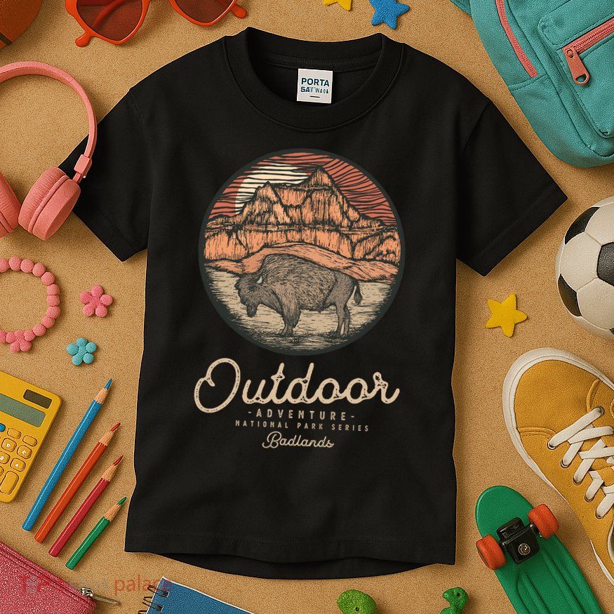 Badlands National Kids T-Shirt