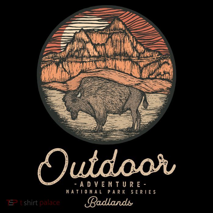 Badlands National Kids T-Shirt