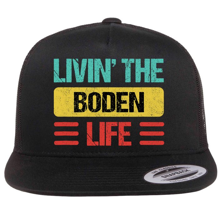 Boden Name  Flat Bill Trucker Hat