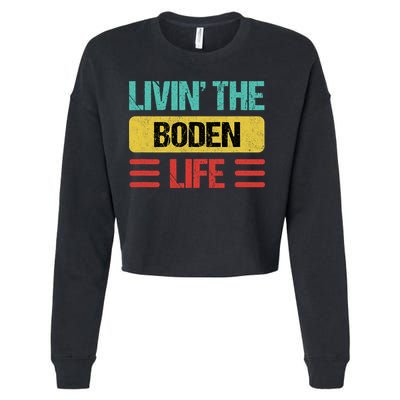 Boden Name  Cropped Pullover Crew