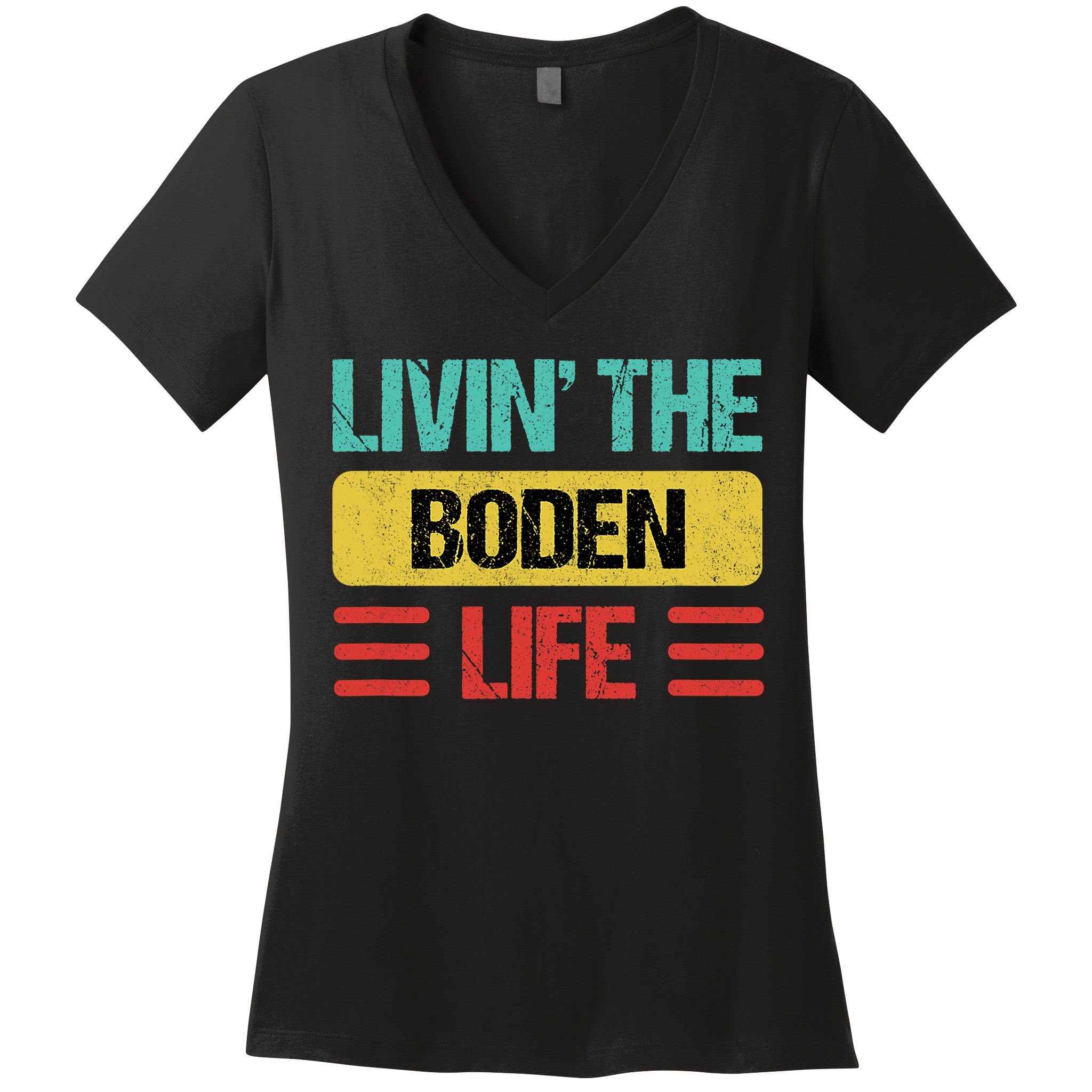 Boden Name  Women's V-Neck T-Shirt