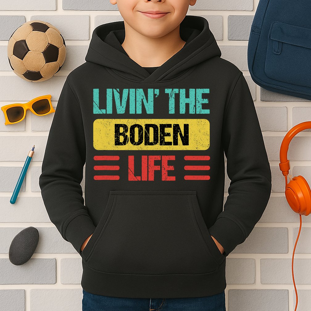 Boden Name  Kids Hoodie