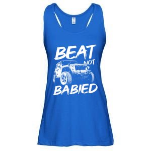 Beat Not Babied Rough Offroad Rock Crawling Truck Gift Ladies Essential Flowy Tank