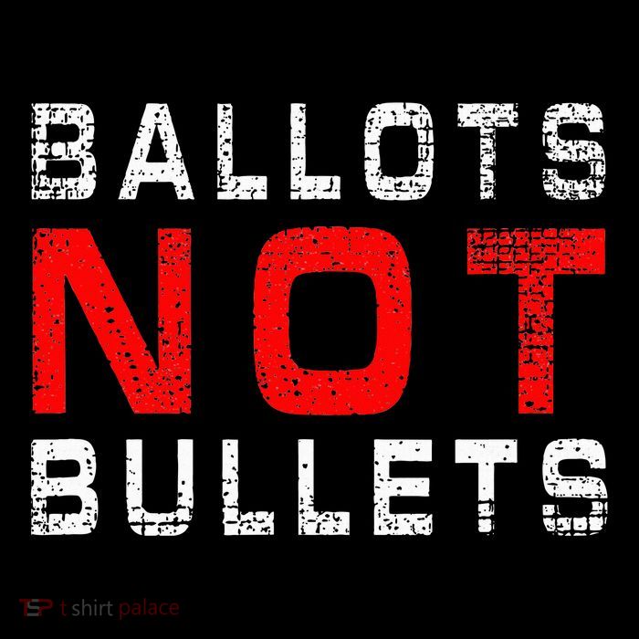 Ballots Not Bullets Mousepad