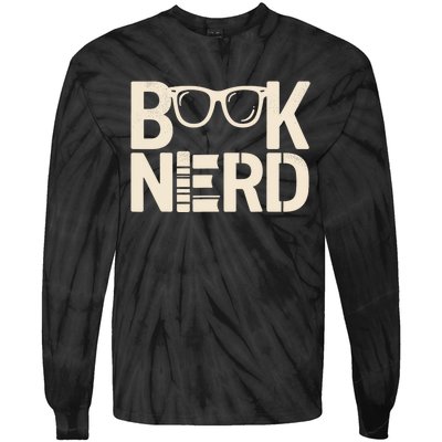 Book Nerd Bibliophilia Book Reader Literature Bookworm Tie-Dye Long Sleeve Shirt