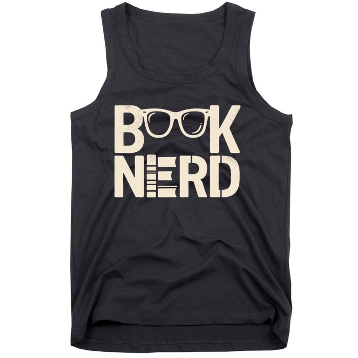 Book Nerd Bibliophilia Book Reader Literature Bookworm Tank Top