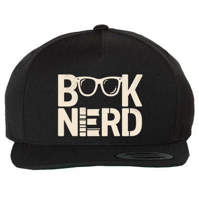 Book Nerd Bibliophilia Book Reader Literature Bookworm Wool Snapback Cap