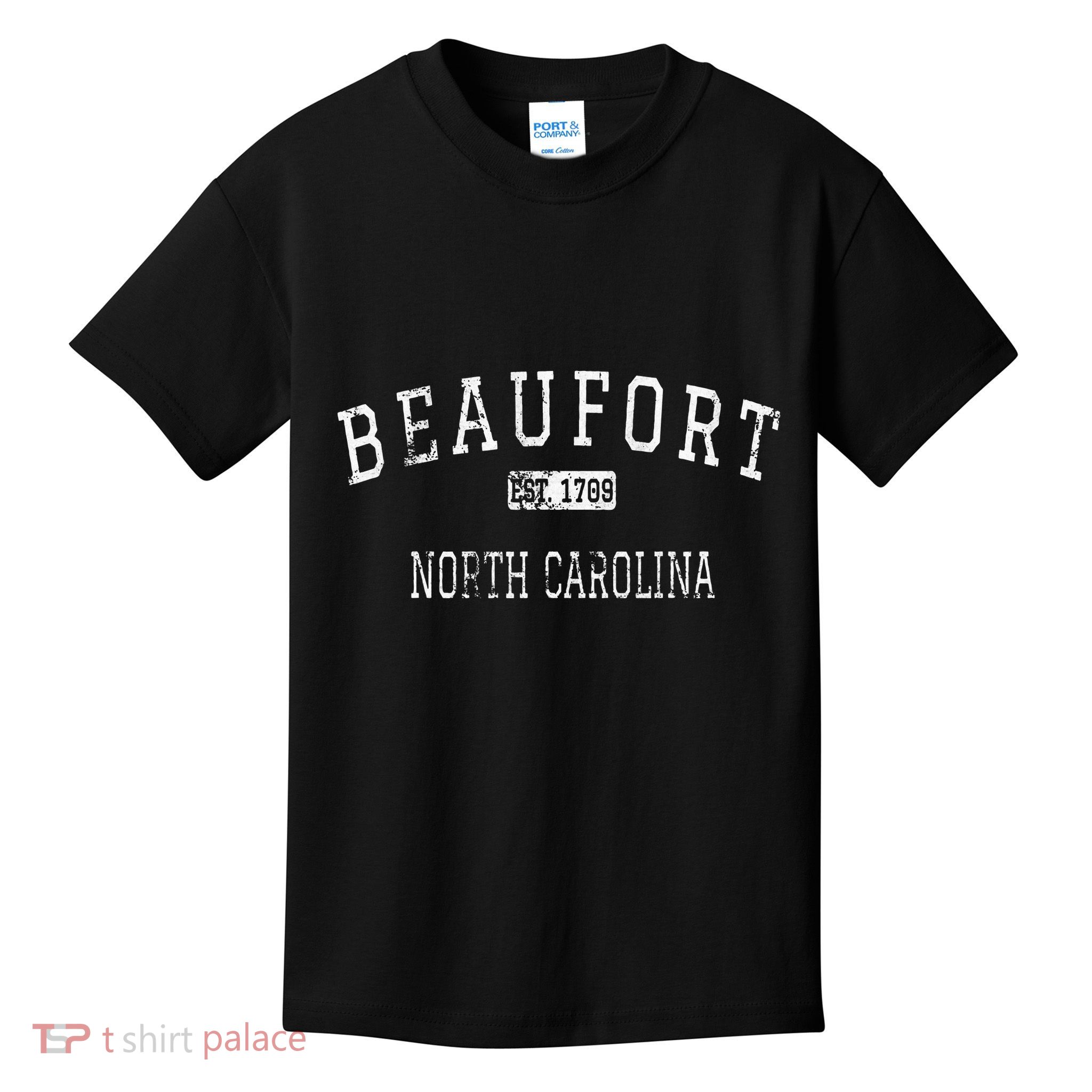Beaufort North Carolina Nc Vintage Kids T-Shirt