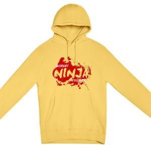 Budget Ninja Costume Funny Halloween Premium Pullover Hoodie